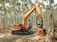 Slewing Ring Bearing for Forest Machines